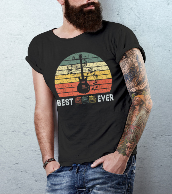 Best Guitar Chords Dad Ever T-Shirt