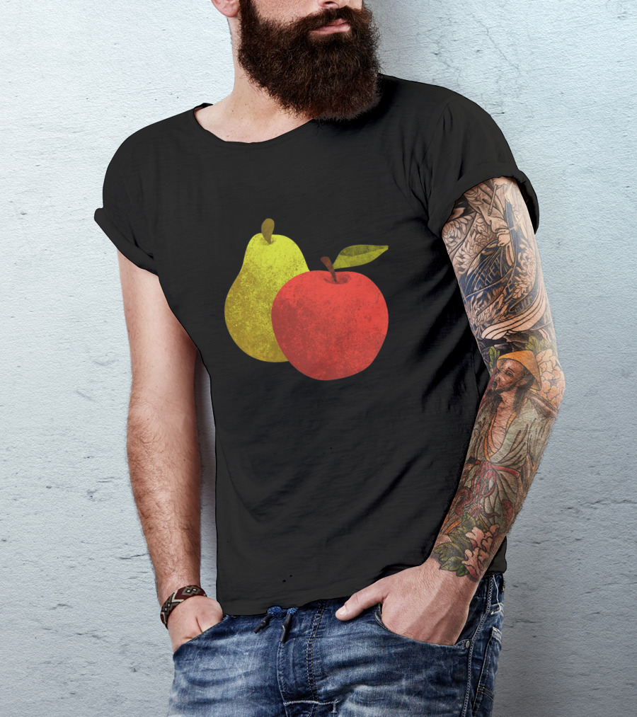Apple And Pear Fruit Duo 1308025 T-Shirt