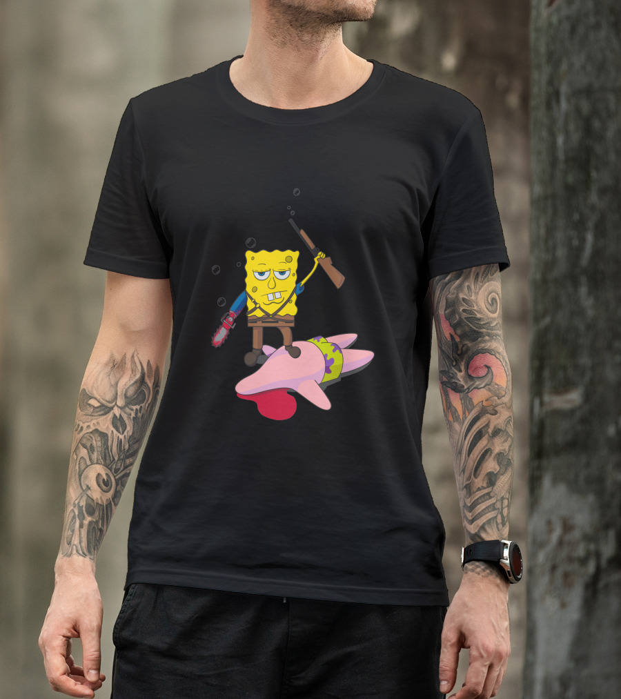 Ash Bob Starfish Hunter Chainsaw Showdown 5409 T-Shirt