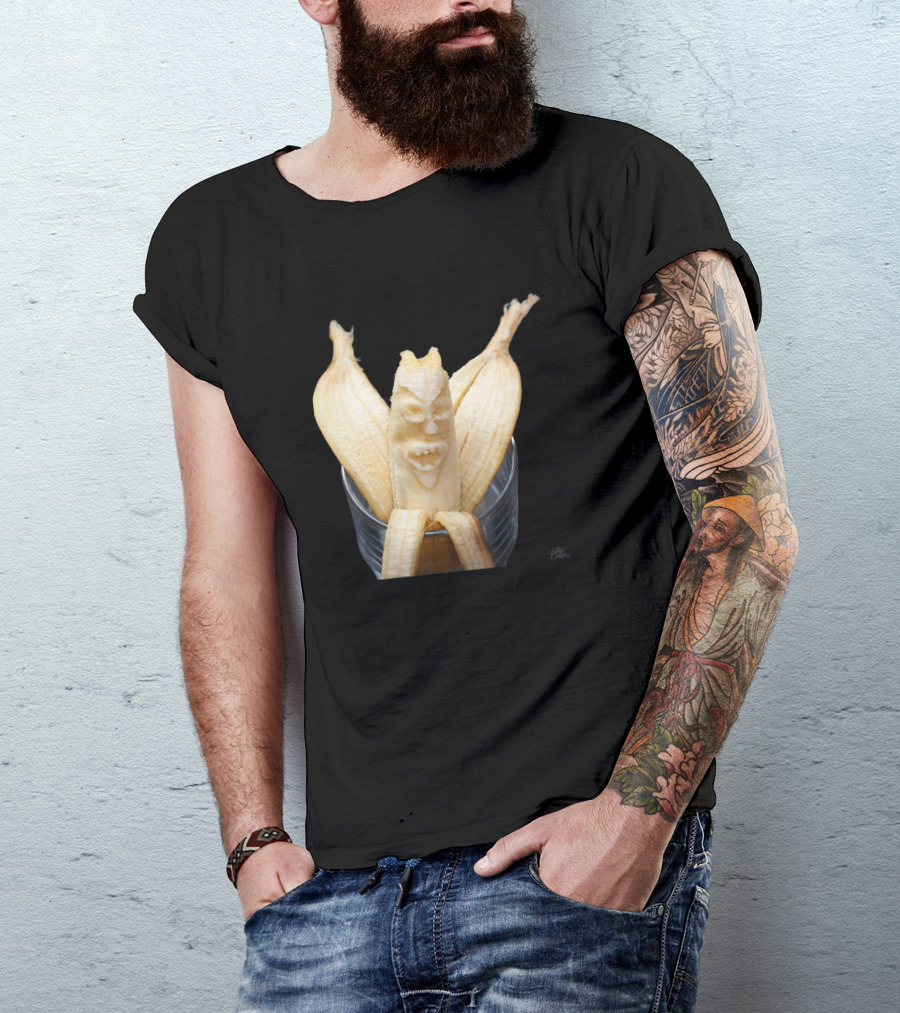 Banana Monster Carving Art 1364472 T-Shirt