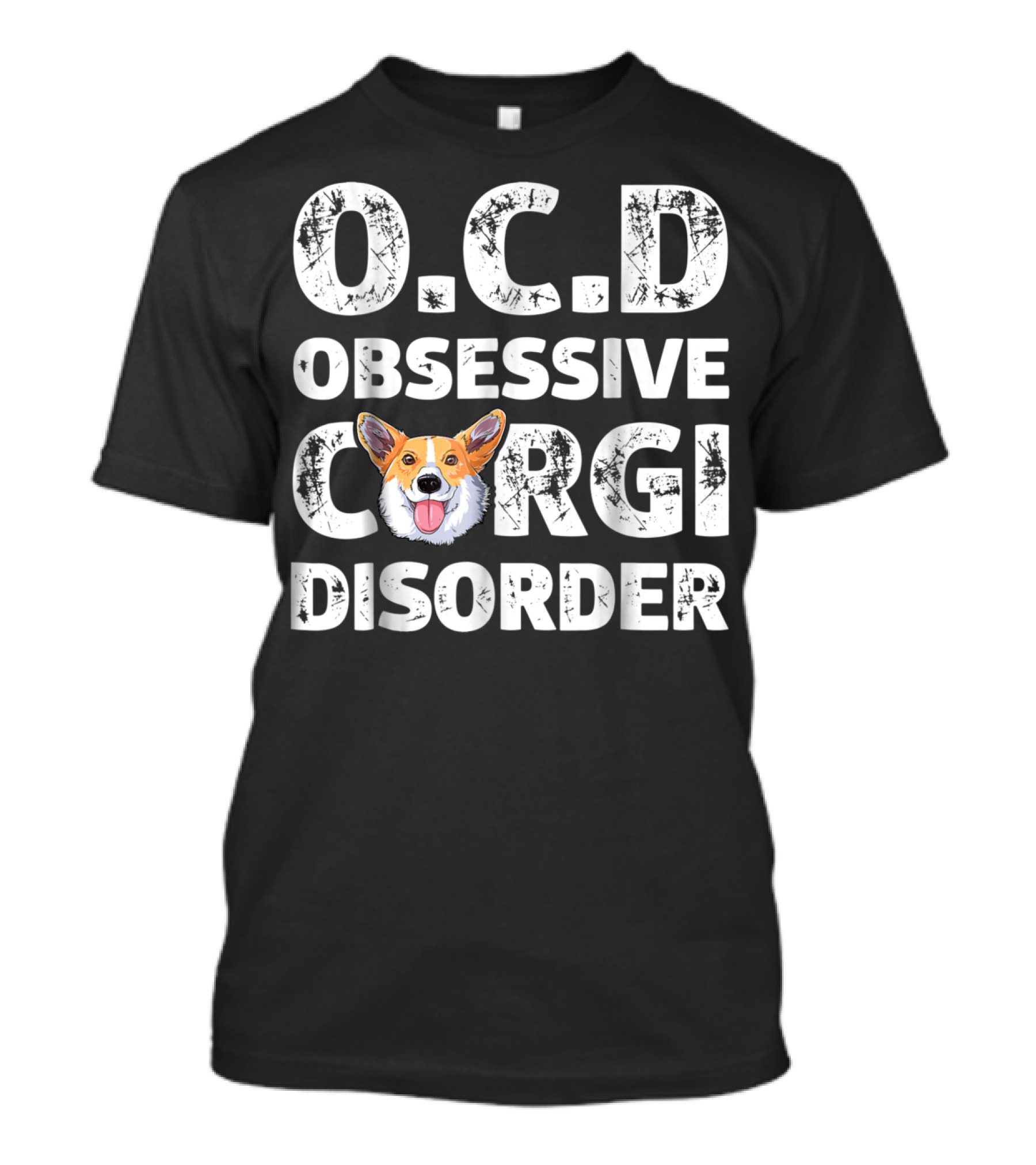 O.C.D Obsessive Corgi Disorder T-Shirt
