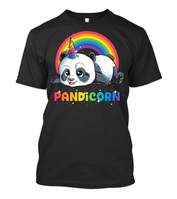 Pandicorn Panda Unicorn Rainbow Pandacorn T-Shirt