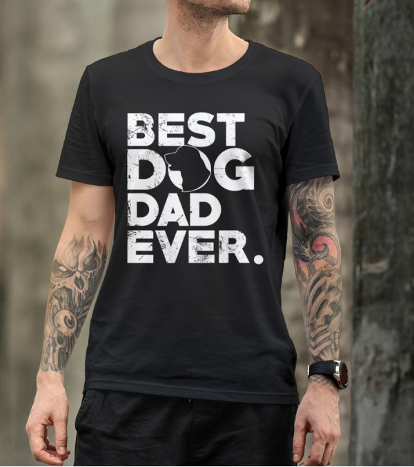 Best Golden Retriever Dog Dad Ever T-Shirt