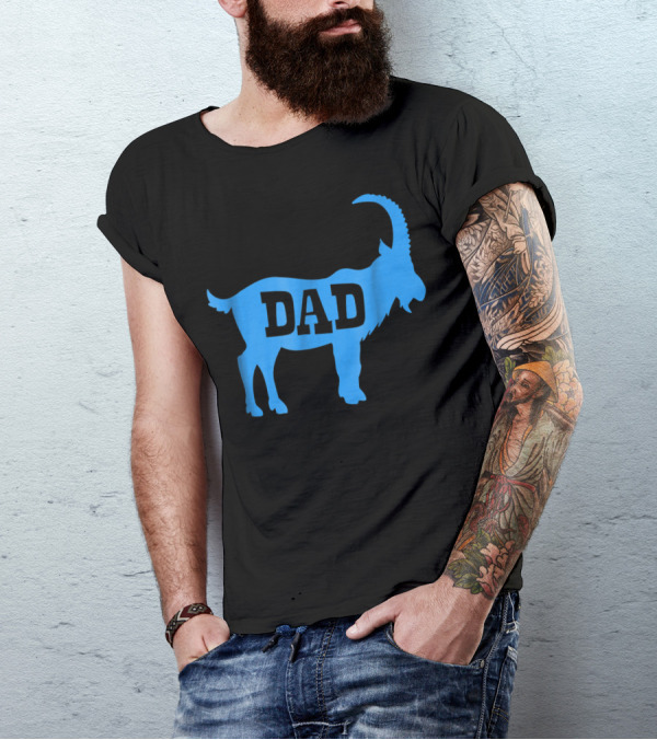 DAD GOAT Greatest Of All Time Birthday T-Shirt
