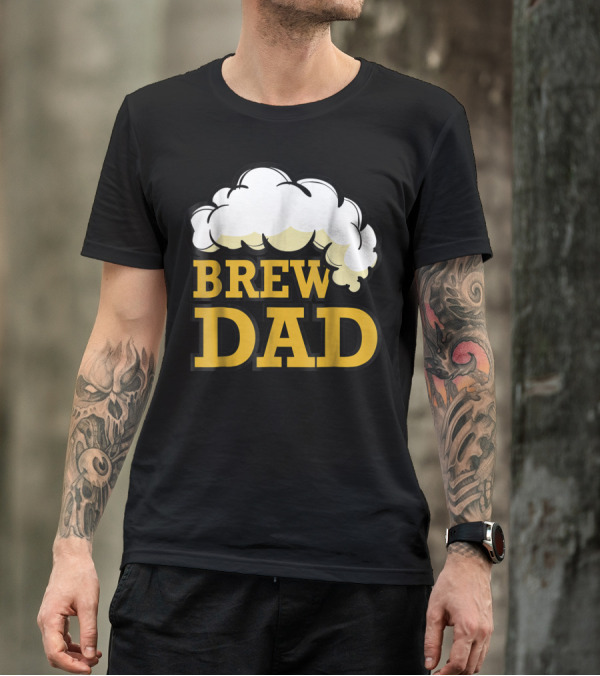 Brew Dad Beer Foam Festival Oktoberfest T-Shirt
