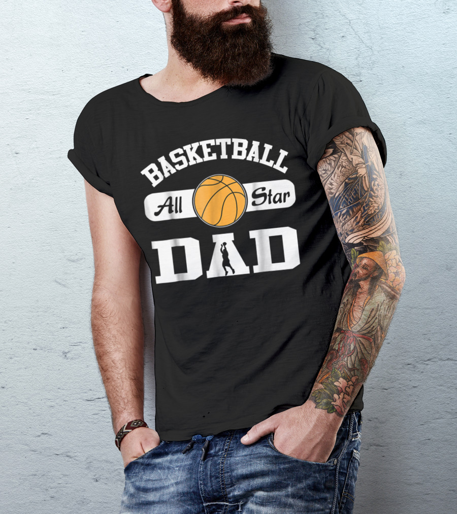 Basketball Dad All Star Dad T-Shirt