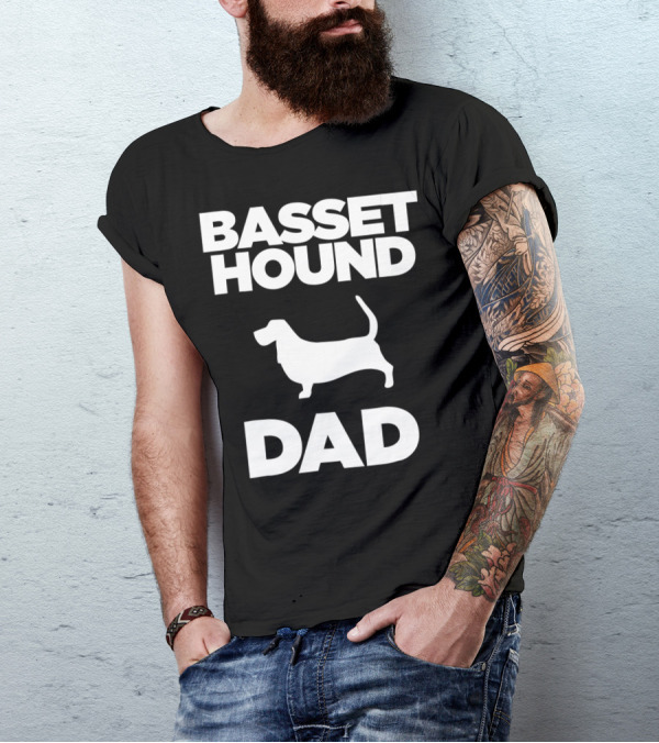 Basset Hound Dad T-Shirt