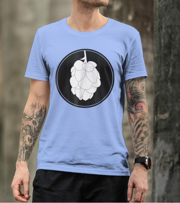 BIRTHDAY Craft Beer Hops Leaf Brewing Dad27 Hops Cone T-Shirt