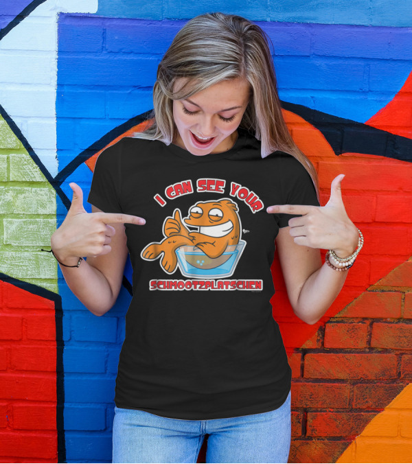 I Can See Your Schmootzplatschen American Dad Fish T-Shirt