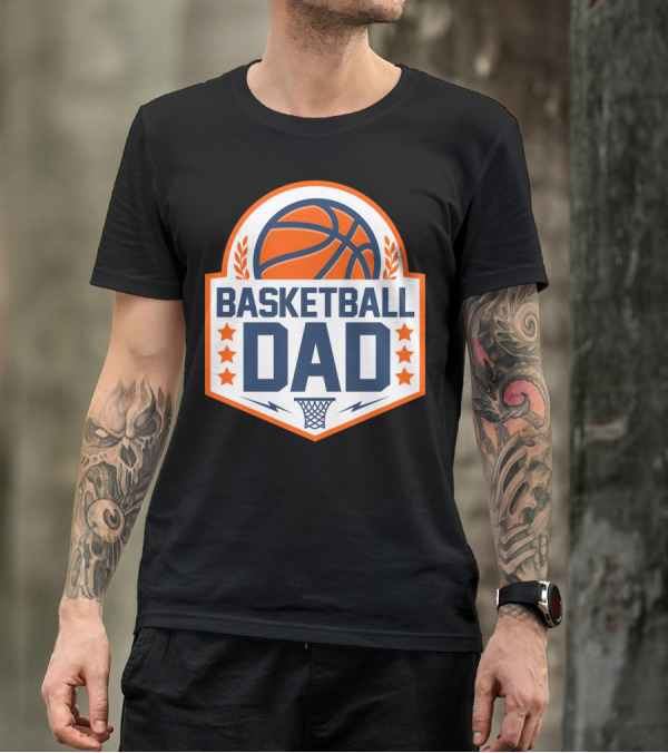 Basketball Dad Birthday Gift Sports T-Shirt