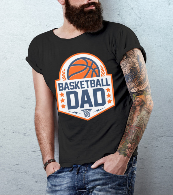 Basketball Dad Birthday Gift Sports T-Shirt