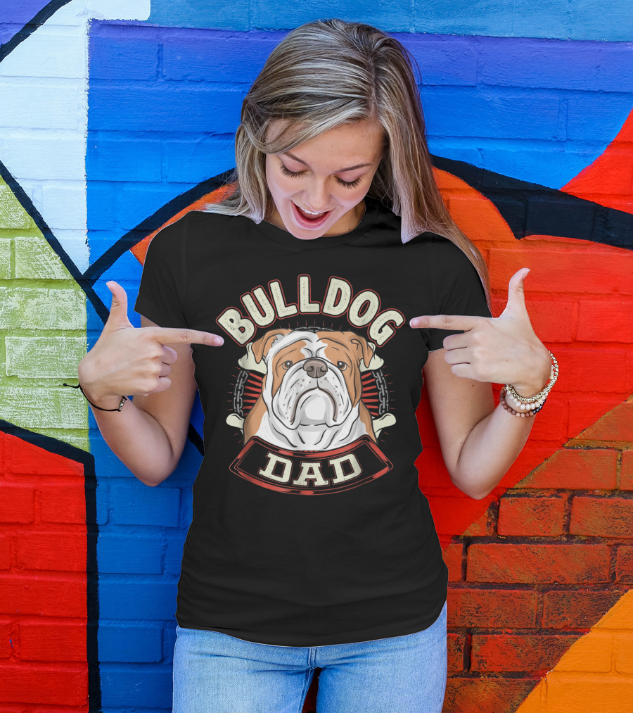 BULLDOG DAD T-Shirt