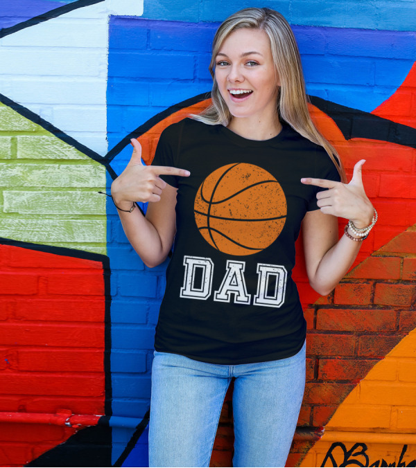 Basketball Dad Baller Dads Dad Ball T-Shirt
