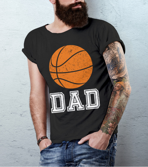 Basketball Dad Baller Dads Dad Ball T-Shirt