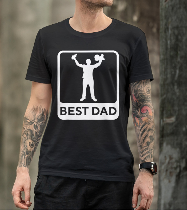 BEST DAD Funny New Cool Dad T-Shirt