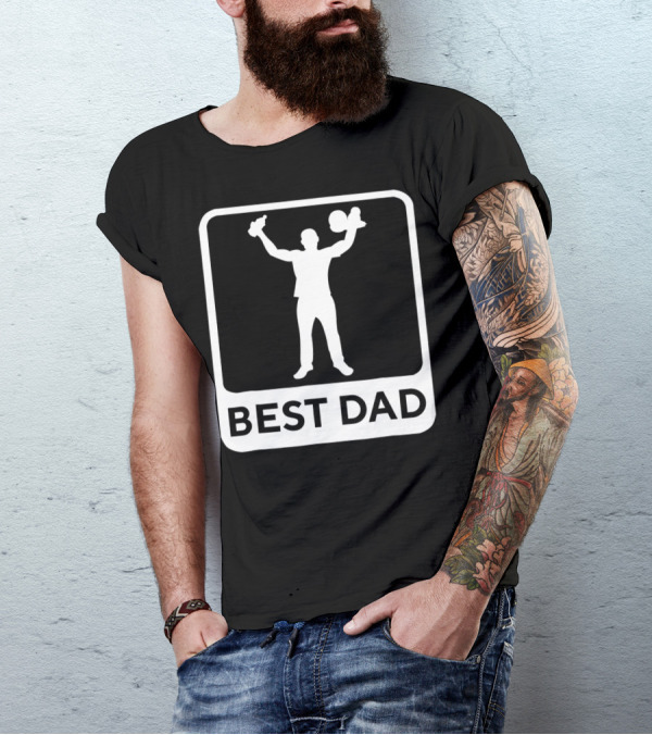 BEST DAD Funny New Cool Dad T-Shirt