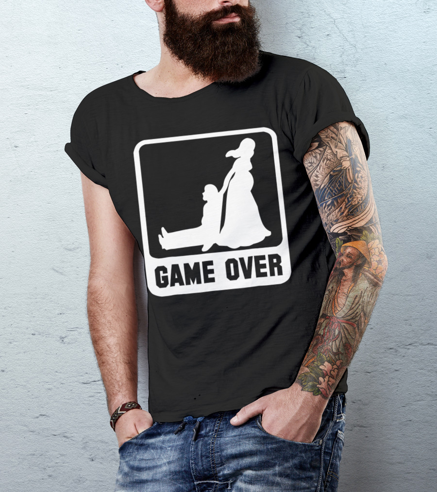 Game Over Wedding Humor T-Shirt