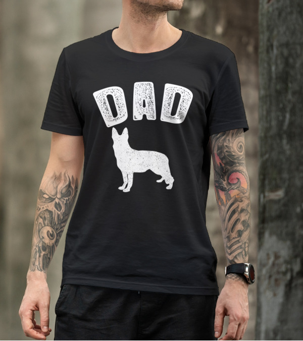 DAD GERMAN SHEPARD Matching Family T-Shirt