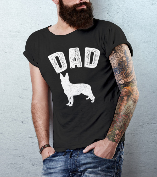DAD GERMAN SHEPARD Matching Family T-Shirt