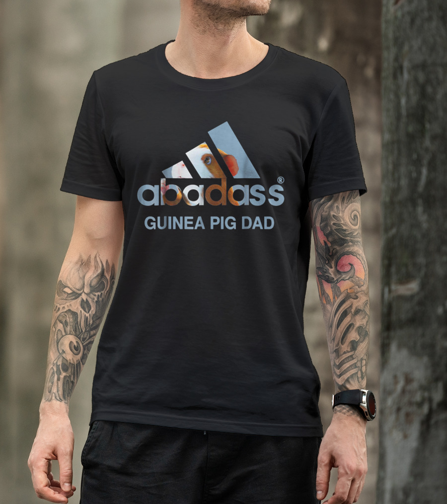 Abadass Guinea Pig Dad Guinea Pig Dad T-Shirt