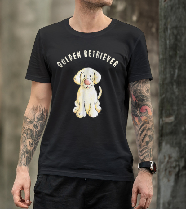 Golden Retriever Puppy For Dog Mom Or Dad T-Shirt