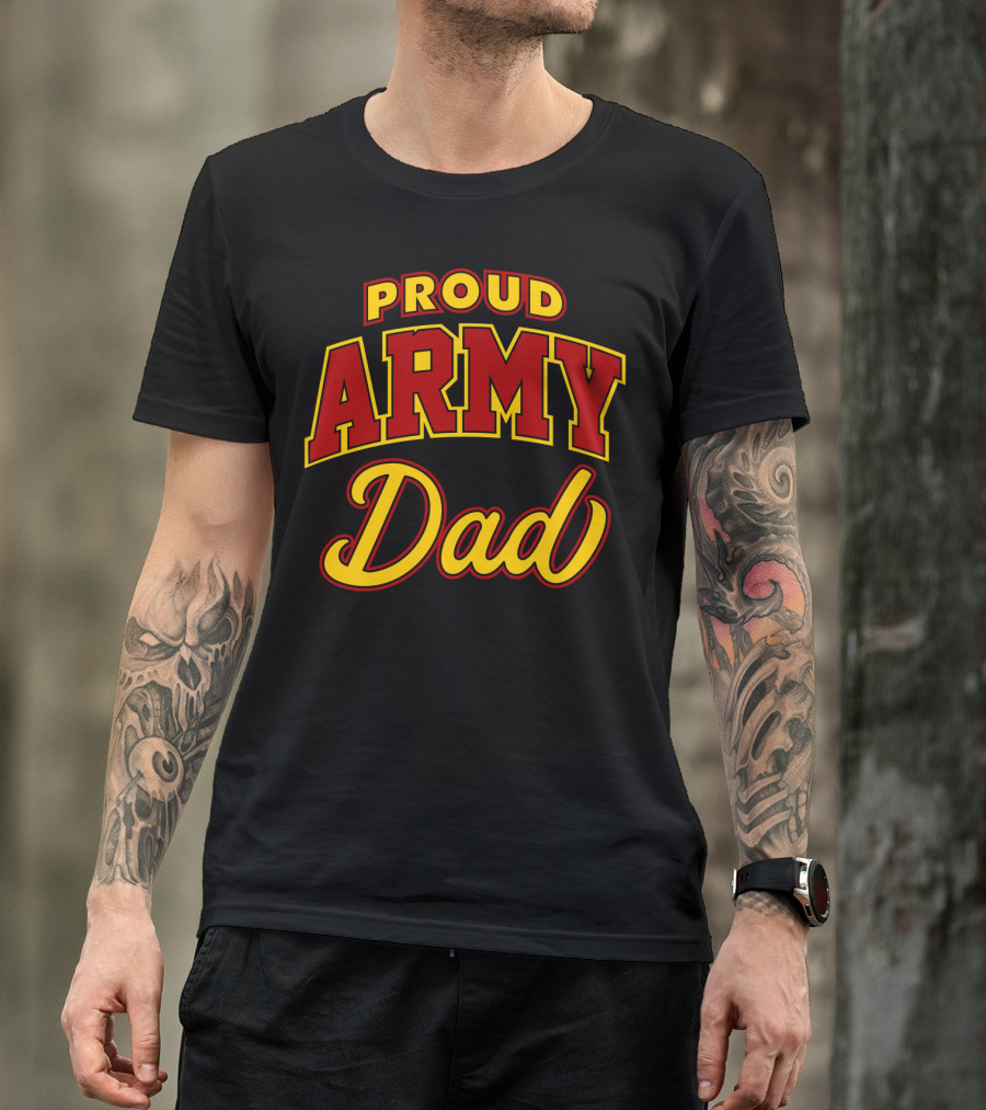 PROUD ARMY DAD T-Shirt