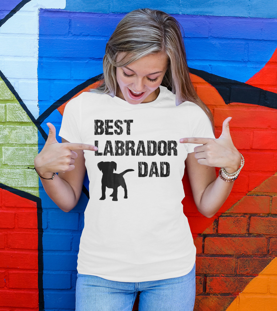 Best Labrador Dad T-Shirt