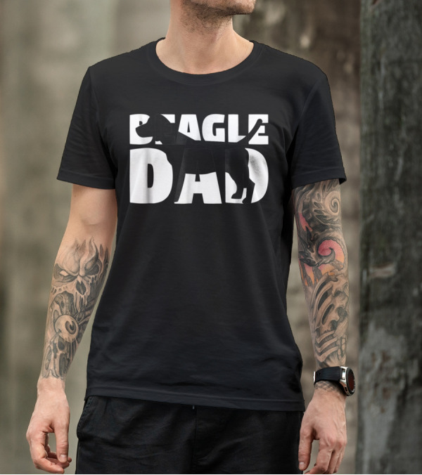 Beagle Dad Beagle Father Dog Dad T-Shirt