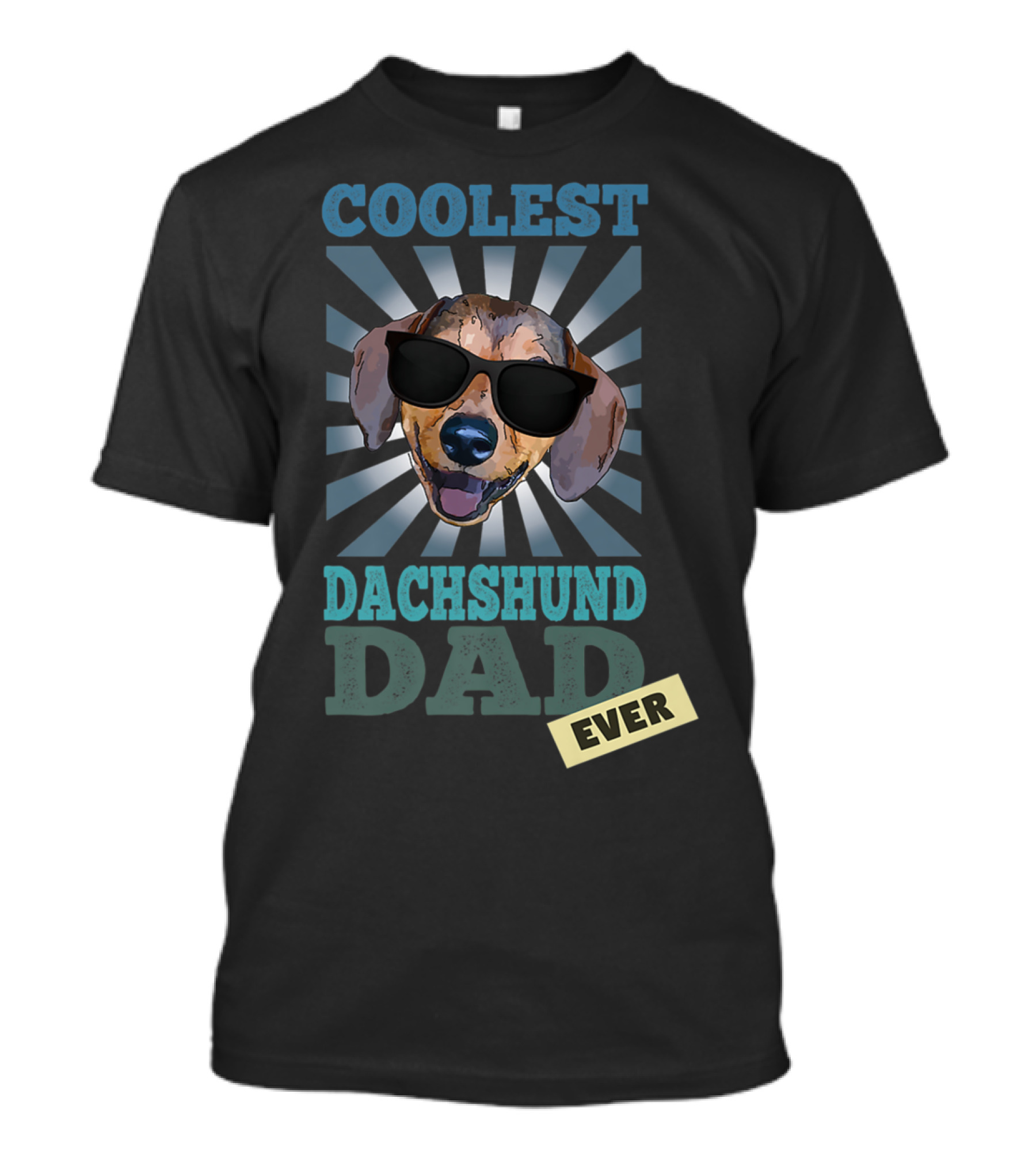 COOLEST DACHSHUND DAD EVER T-Shirt