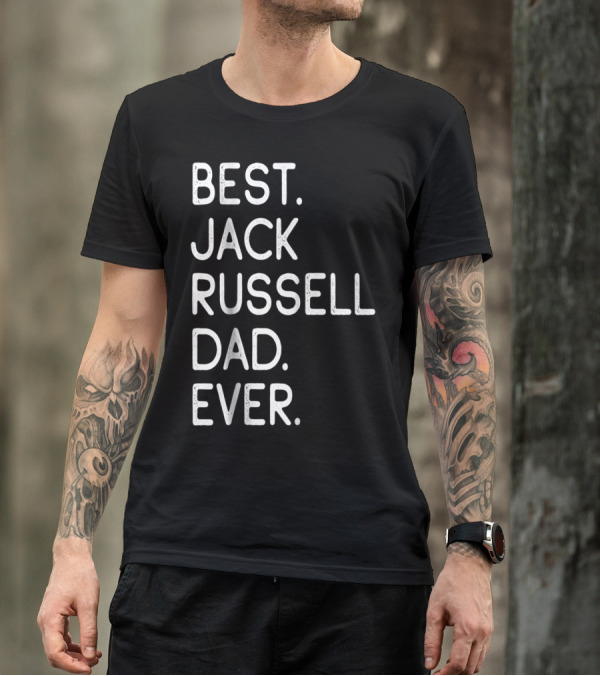 Best Jack Russell Dad Ever Proud Master Lover14 T-Shirt