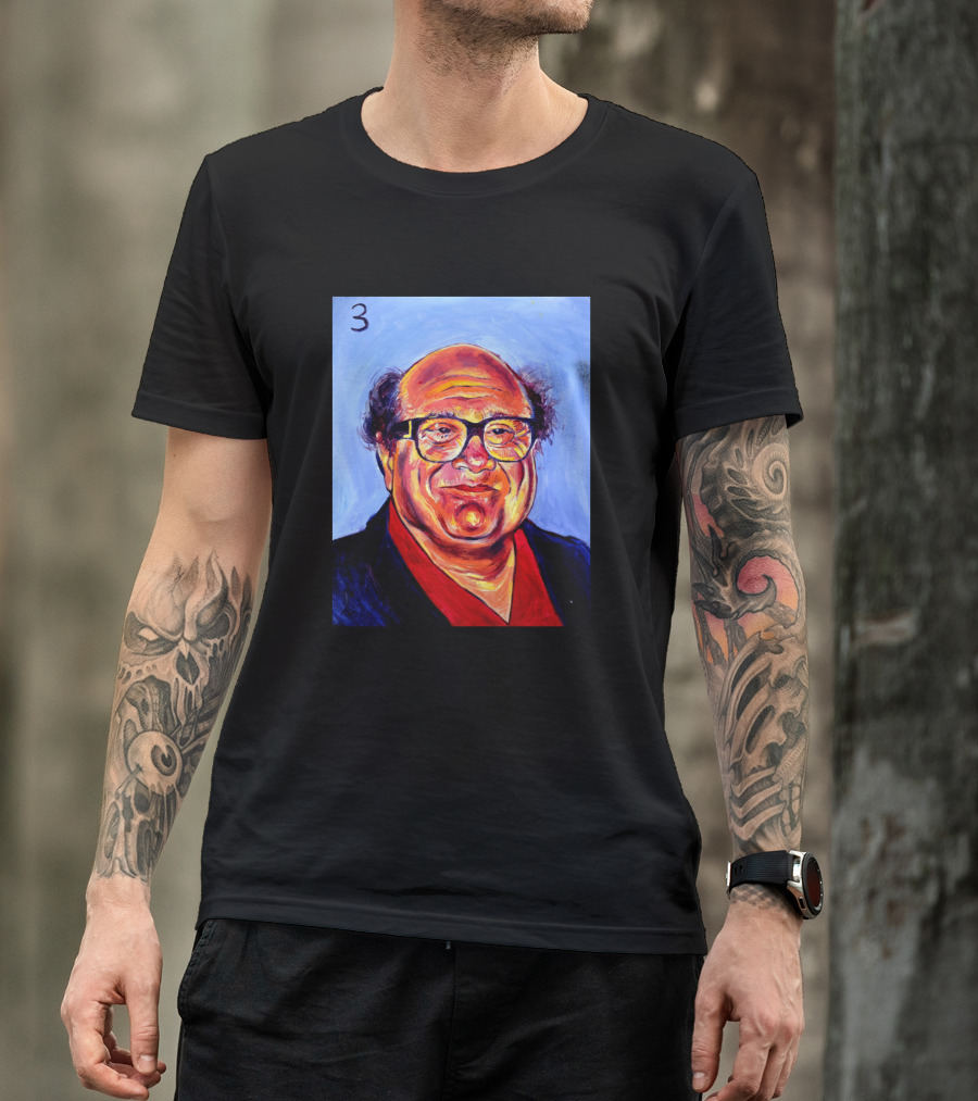 3 Portrait Art Style Character T-Shirt