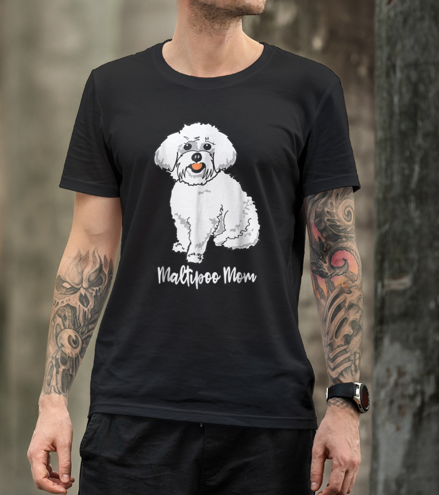 Maltipoo Mom Women Dog Lover Dog Mom16 Maltipoo Mom T-Shirt