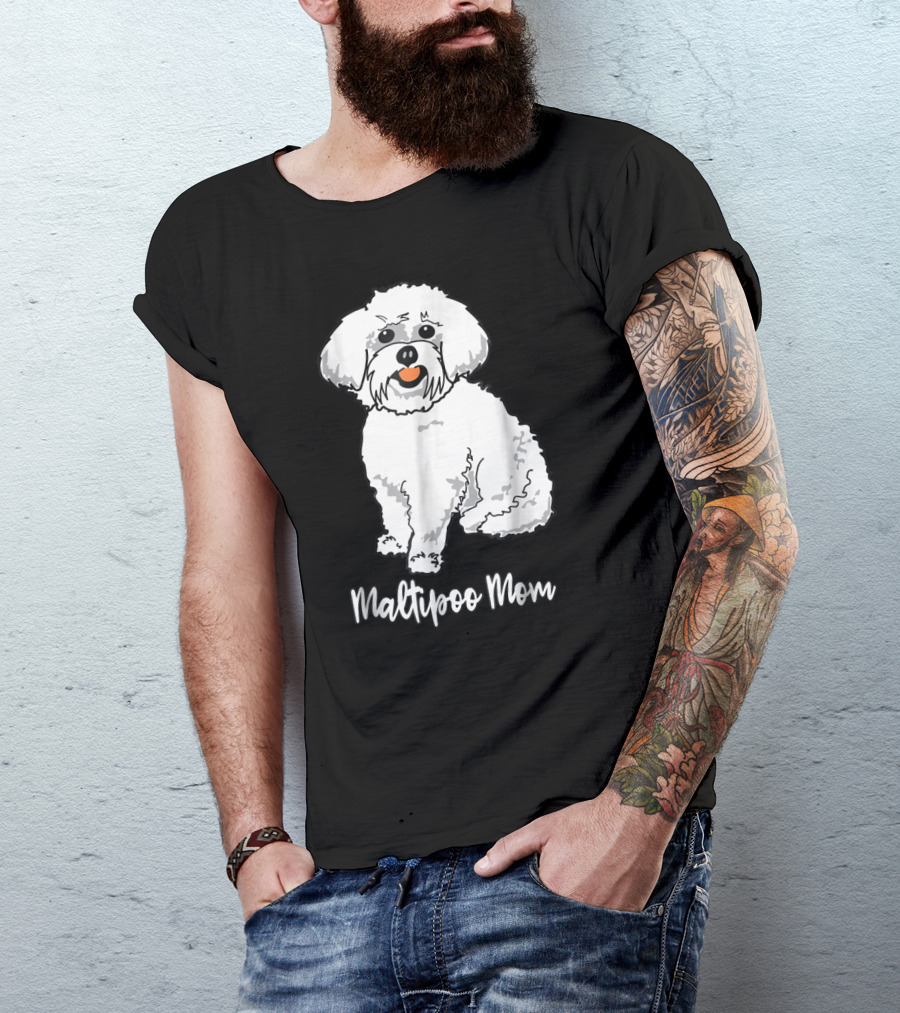 Maltipoo Mom Women Dog Lover Dog Mom16 Maltipoo Mom T-Shirt