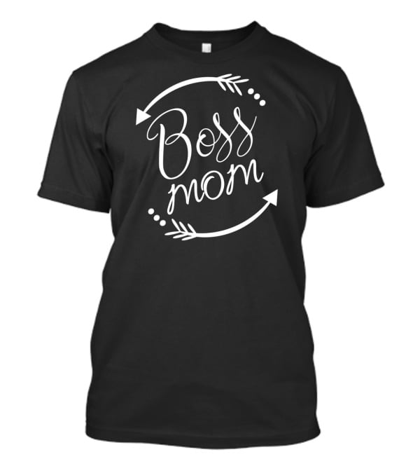Boss Mom Arrows With Dots Mothers Day T-Shirt
