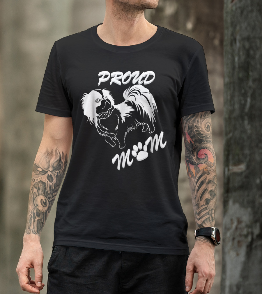 Proud Dog Mom For DogPet Lover With Love For Dog64 T-Shirt