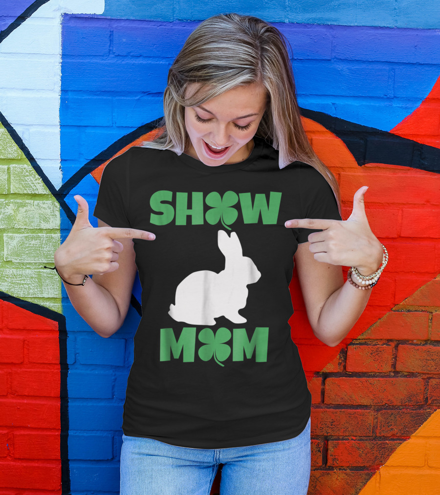 SHOW MOM CLOVER RABBIT T-Shirt