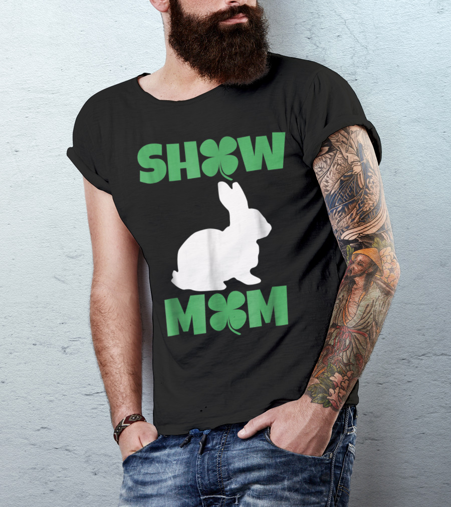 SHOW MOM CLOVER RABBIT T-Shirt