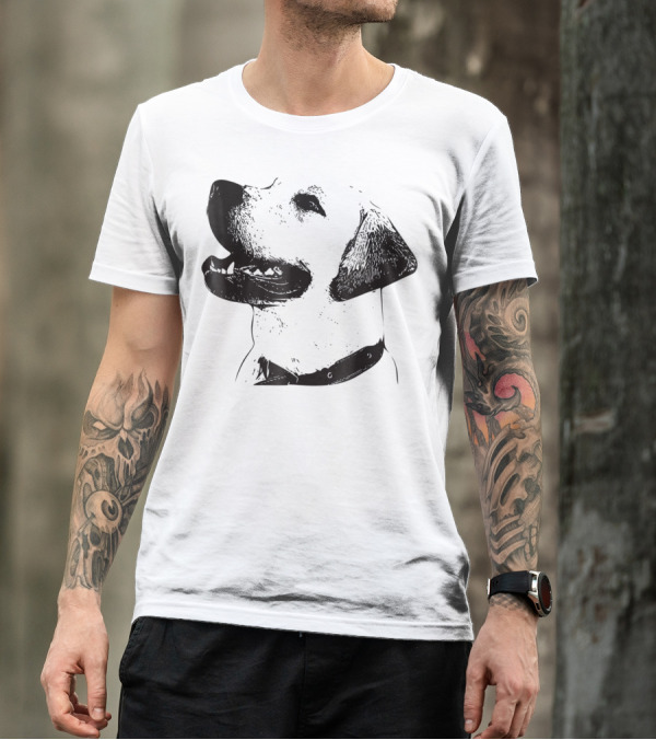 Golden Labrador Face Dog Mom Or Dad Labrador Retriever T-Shirt