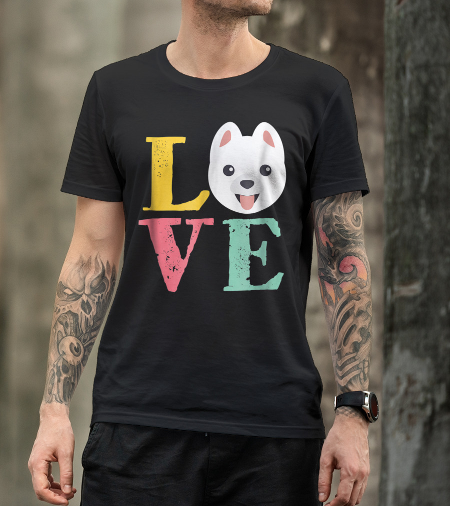 LOVE Pomeranian Dog Pom Owner Puppies Mom And Dad15 T-Shirt