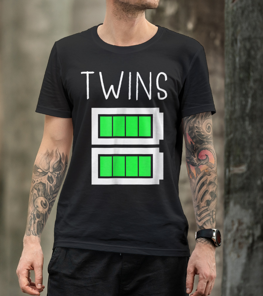 Twins Full Energy Full Batteries T-Shirt