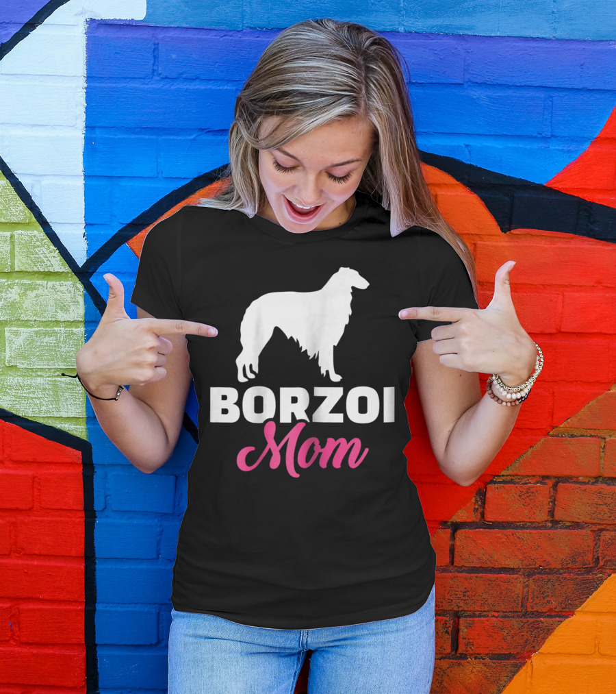 BORZOI Mom T-Shirt