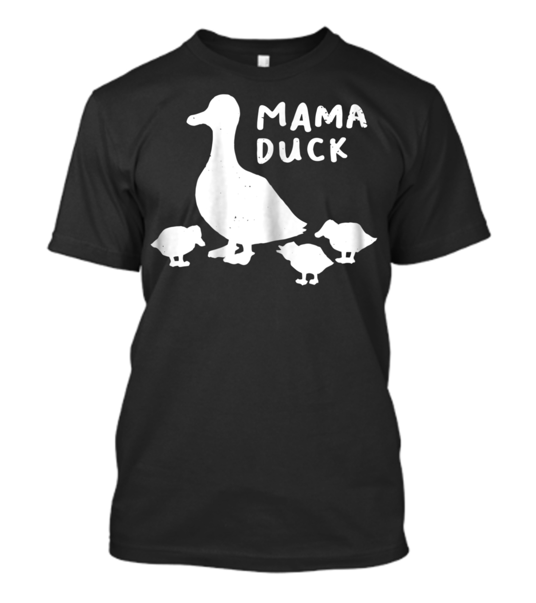 Mama Duck And Duckling Babies Funny Mother Of 361 T-Shirt