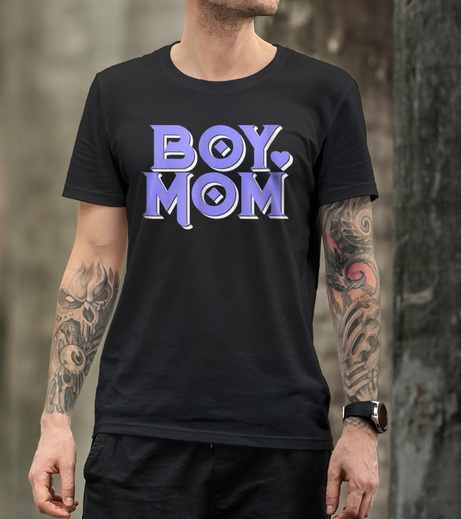 BOY MOM Cute Boy T-Shirt