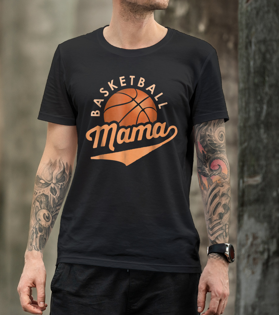 Basketball Mama Mother Funny Women91 T-Shirt
