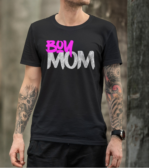 Boy Mom Cute Loving Mothers Of Boys52 T-Shirt
