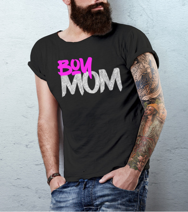 Boy Mom Cute Loving Mothers Of Boys52 T-Shirt