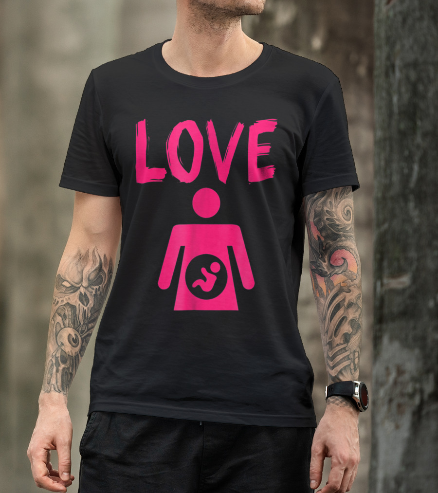 LOVE MOM DAUGHTER BABY GIRL T-Shirt