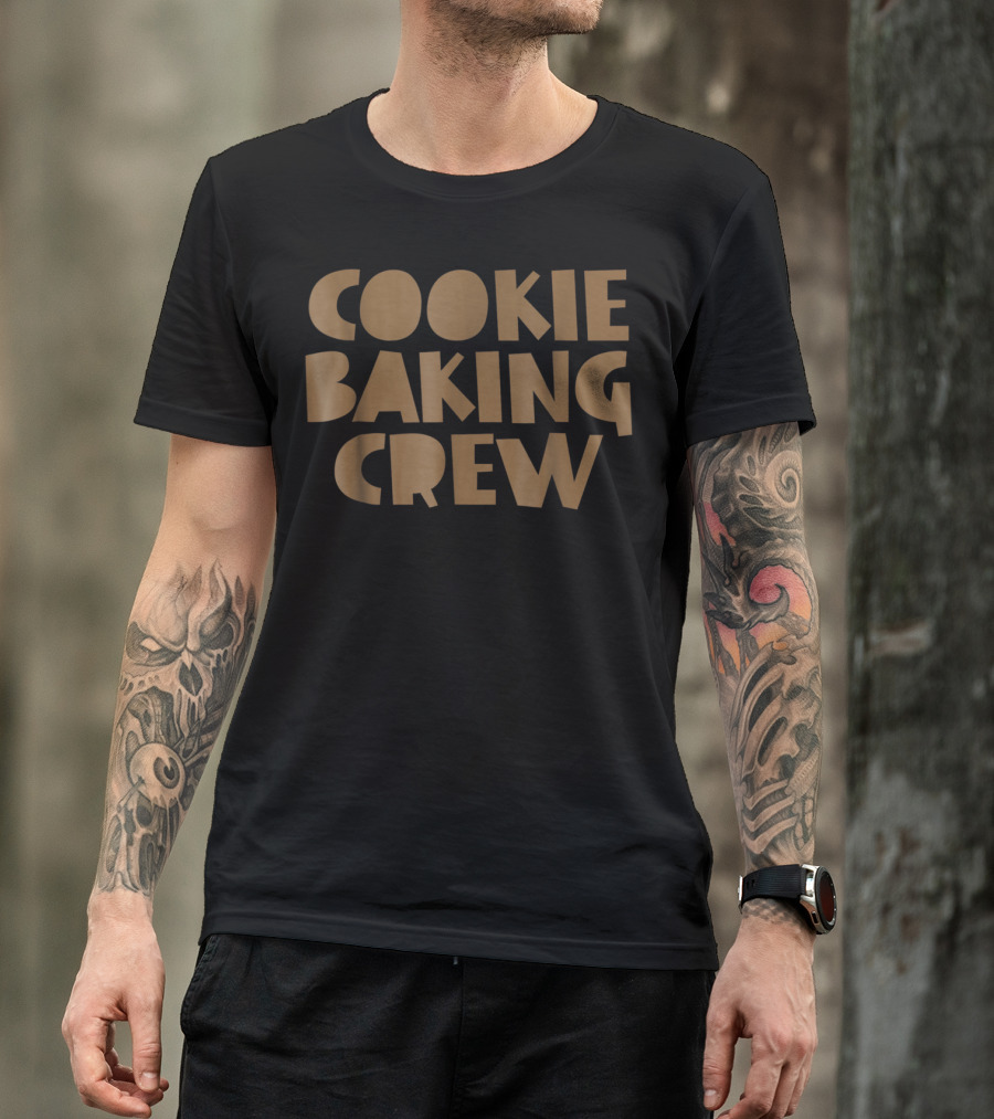Cookie Baking Crew Mom Women Kids Mama T-Shirt