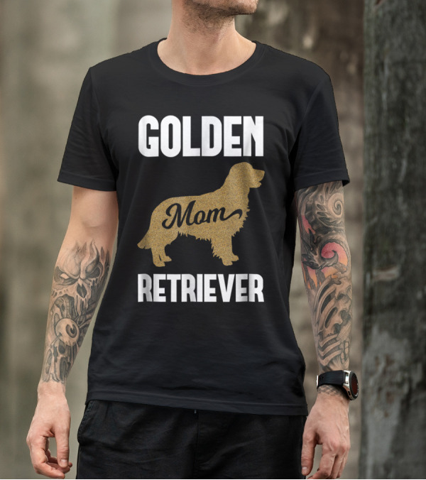 Golden Retriever Mom Dog T-Shirt