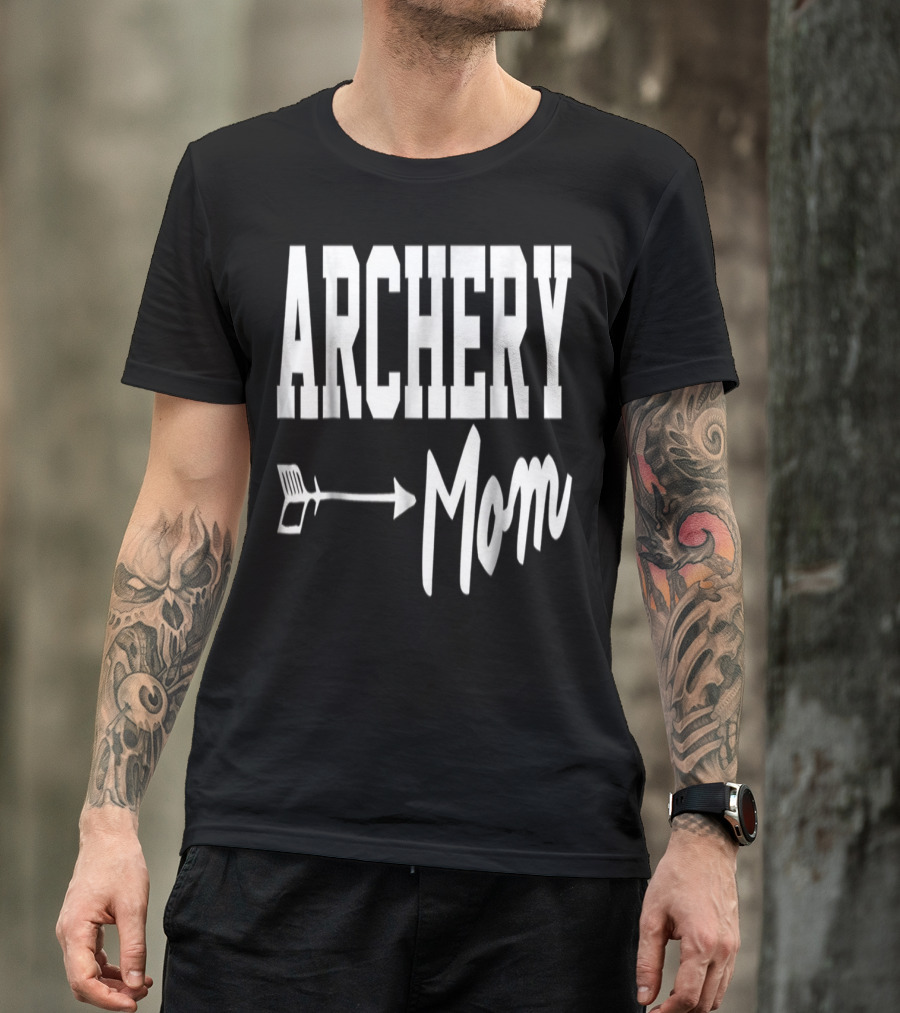 ARCHERY MOM Bow Arrow T-Shirt